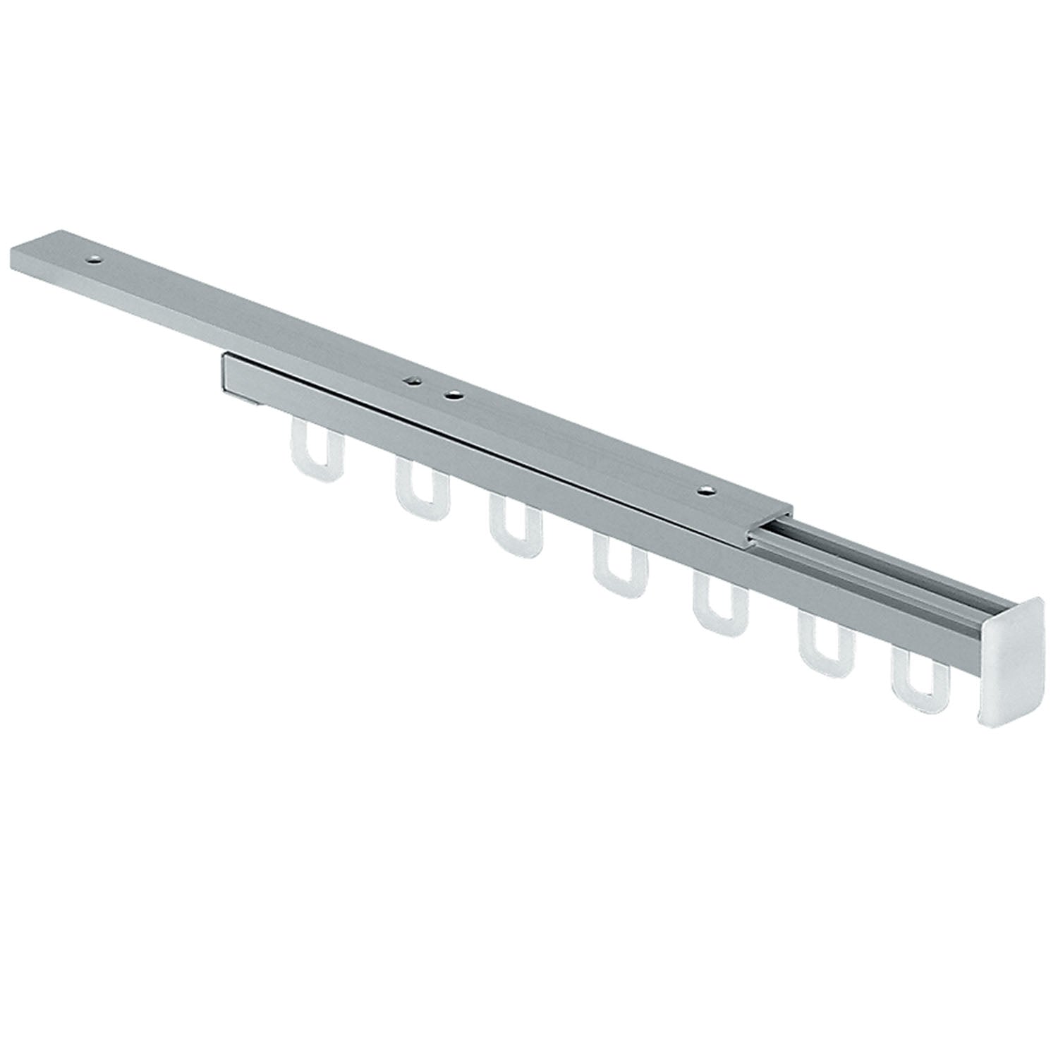 Extending Wardrobe Rail - Adjustable Clothes Hanging Rod for Closet Organization - Perfect for Bedrooms, Walk-in Closets, and Small Spaces