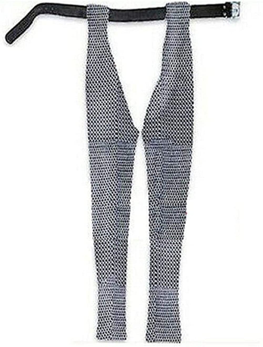 Medieval Chain Mail Leggings - Battle Ready Chausses Armor Replica for LARP, Cosplay & Historical Reenactment | Durable Steel Leg Protection for Knights & Warriors