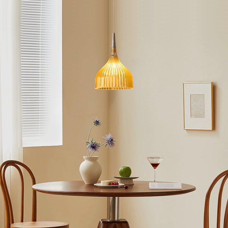 Lucina Pendant Lamp - Modern Hanging Light Fixture for Dining Room, Kitchen, or Bedroom - Elegant Home Decor Lighting
