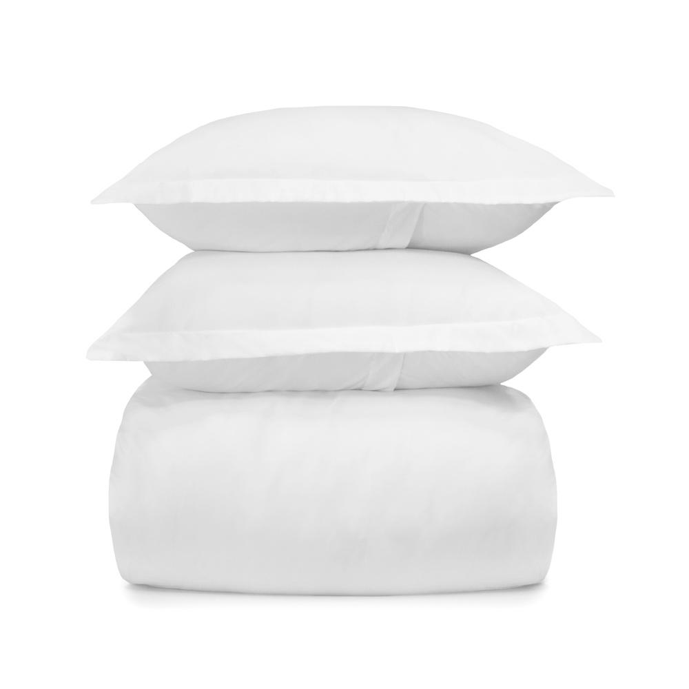 Slumber 3 Piece Duvet Cover Set - Soft & Breathable Bedding Collection for Queen/King Size Beds - Perfect for Cozy Bedrooms, Guest Rooms & Vacation Homes