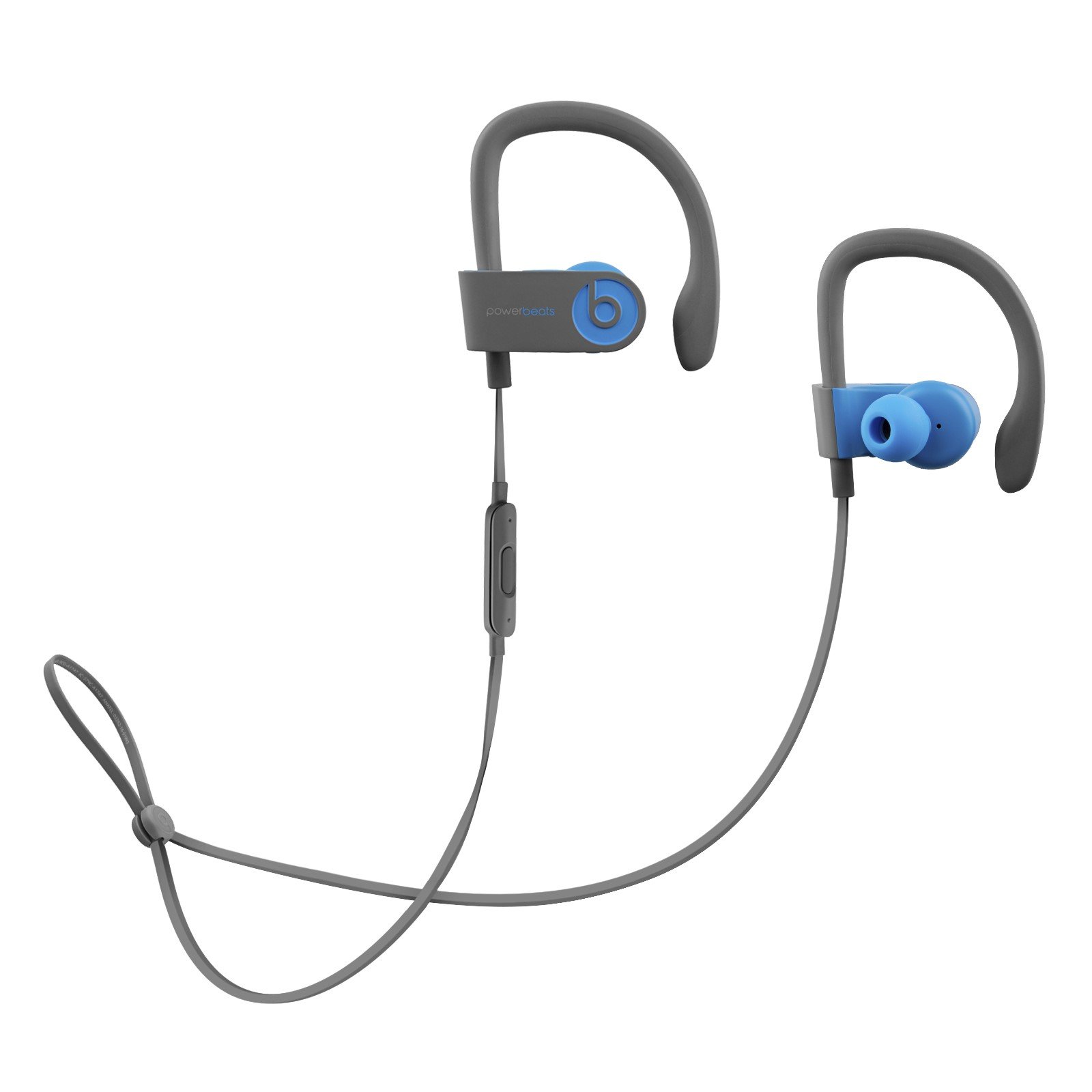 Powerbeats3 Wireless Bluetooth Earbuds - Flash Blue (Renewed) | Sweatproof Sport Headphones for Running, Gym & Workout
