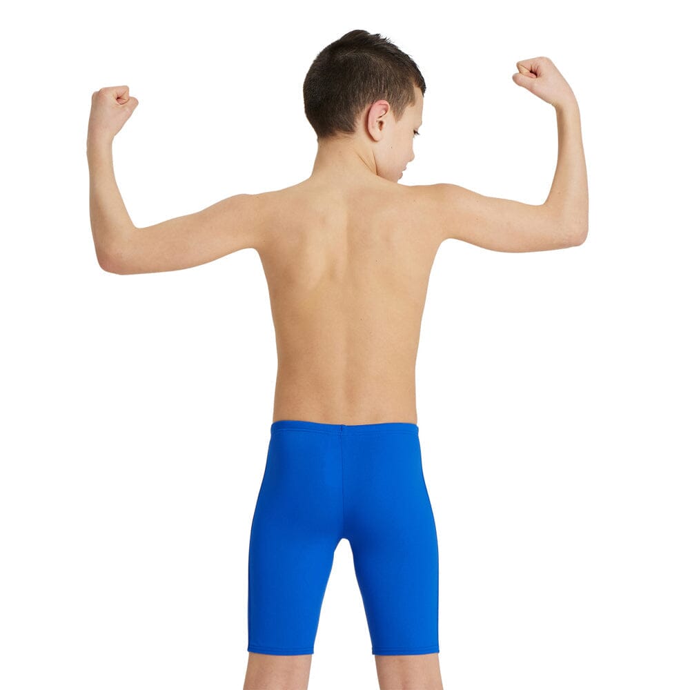 Arena Boys' Team Swim Solid Jammer - Royal & White - Perfect for Competitive Swimming & Training