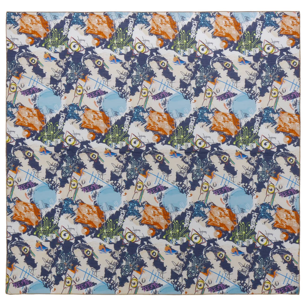 Stylish Alfonso D'Este Graphic Bandana - Fashionable Cotton Scarf for Men & Women - Perfect for Outdoor Activities, Concerts, and Casual Wear