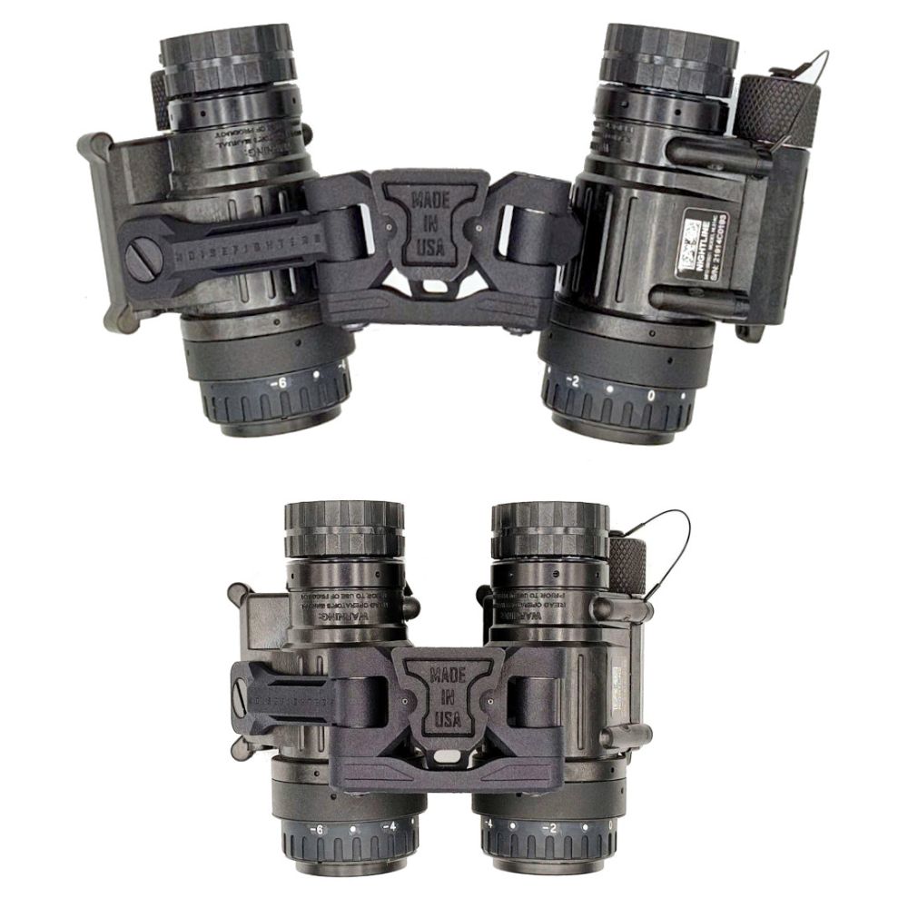 Noisefighters Panobridge MK3 Night Vision Bridge Mount - Dual PVS-14 Compatible for Tactical & Military Use | Enhanced Comfort & Durability for Night Operations, Hunting, and Airsoft