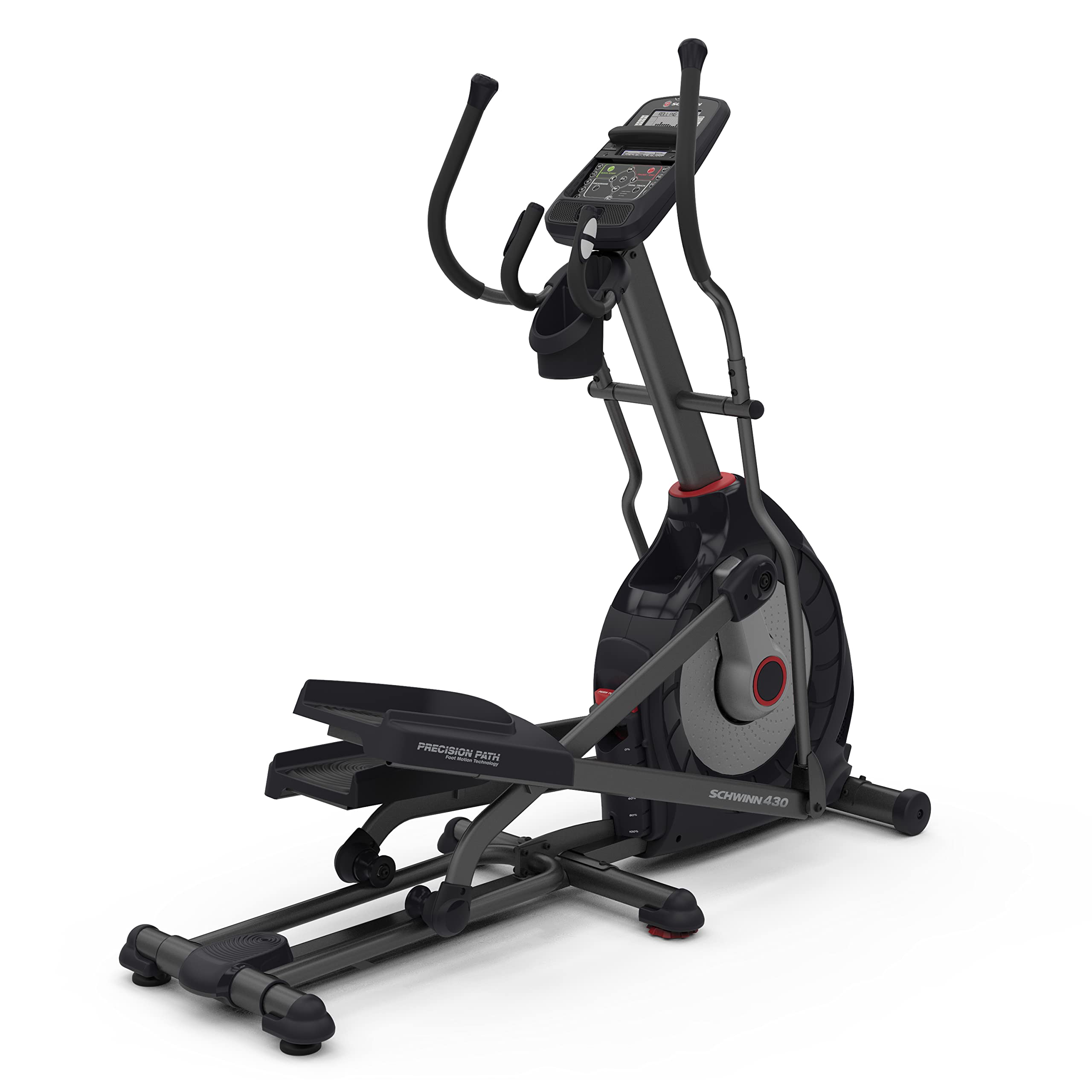 Best Elliptical Machine for Home Gym - Low Impact Cardio Trainer with LCD Display & Adjustable Resistance - Perfect for Weight Loss, Full Body Workout & Indoor Fitness Training