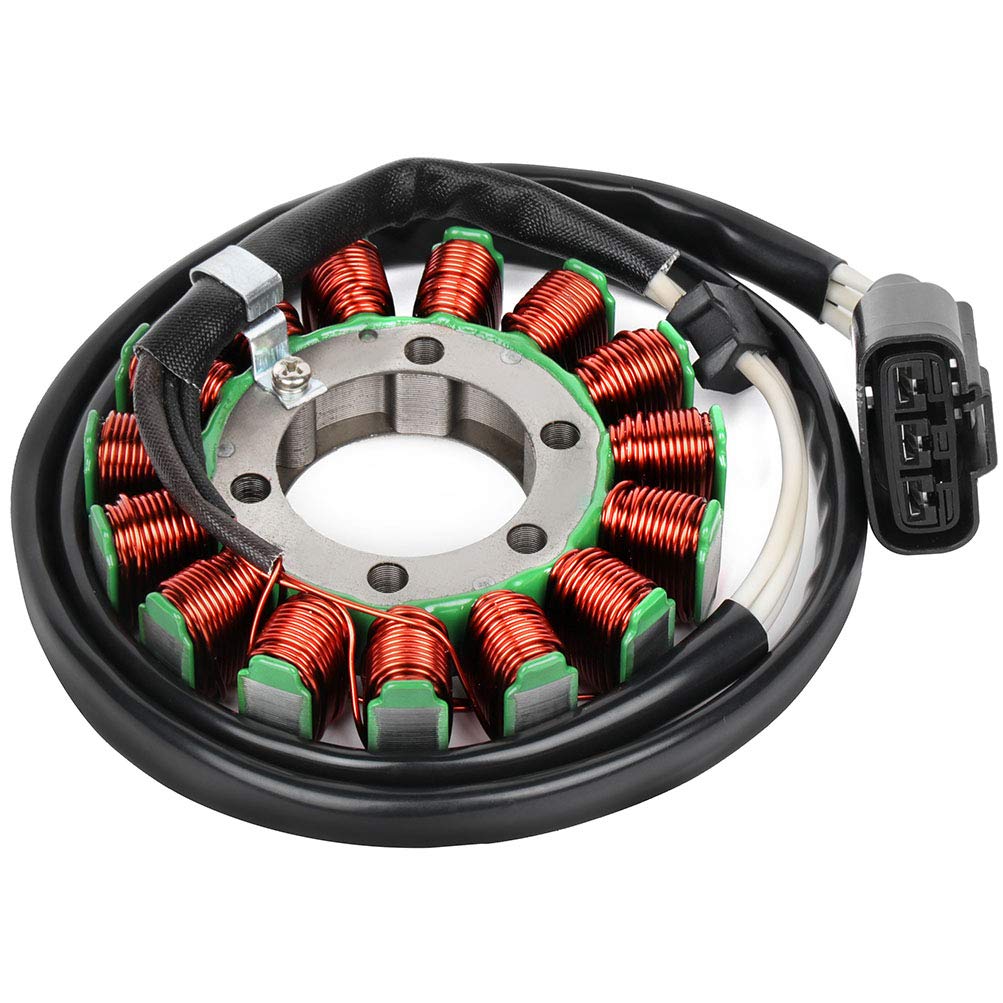 CCIYU Magneto Stator Replacement for 2009-2012 Kawasaki Ninja ZX6R Motorcycle - High Performance Electrical Part for Smooth Engine Operation & Charging System