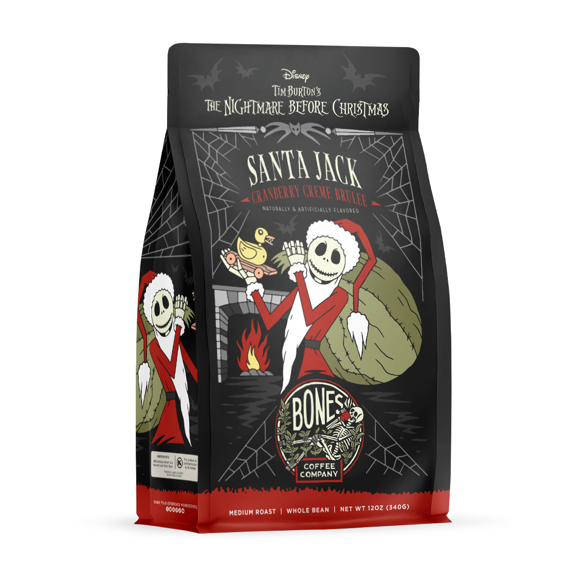 Santa Jack 12oz Ceramic Coffee Mug - Perfect for Christmas Gifts, Holiday Parties & Cozy Home Decor