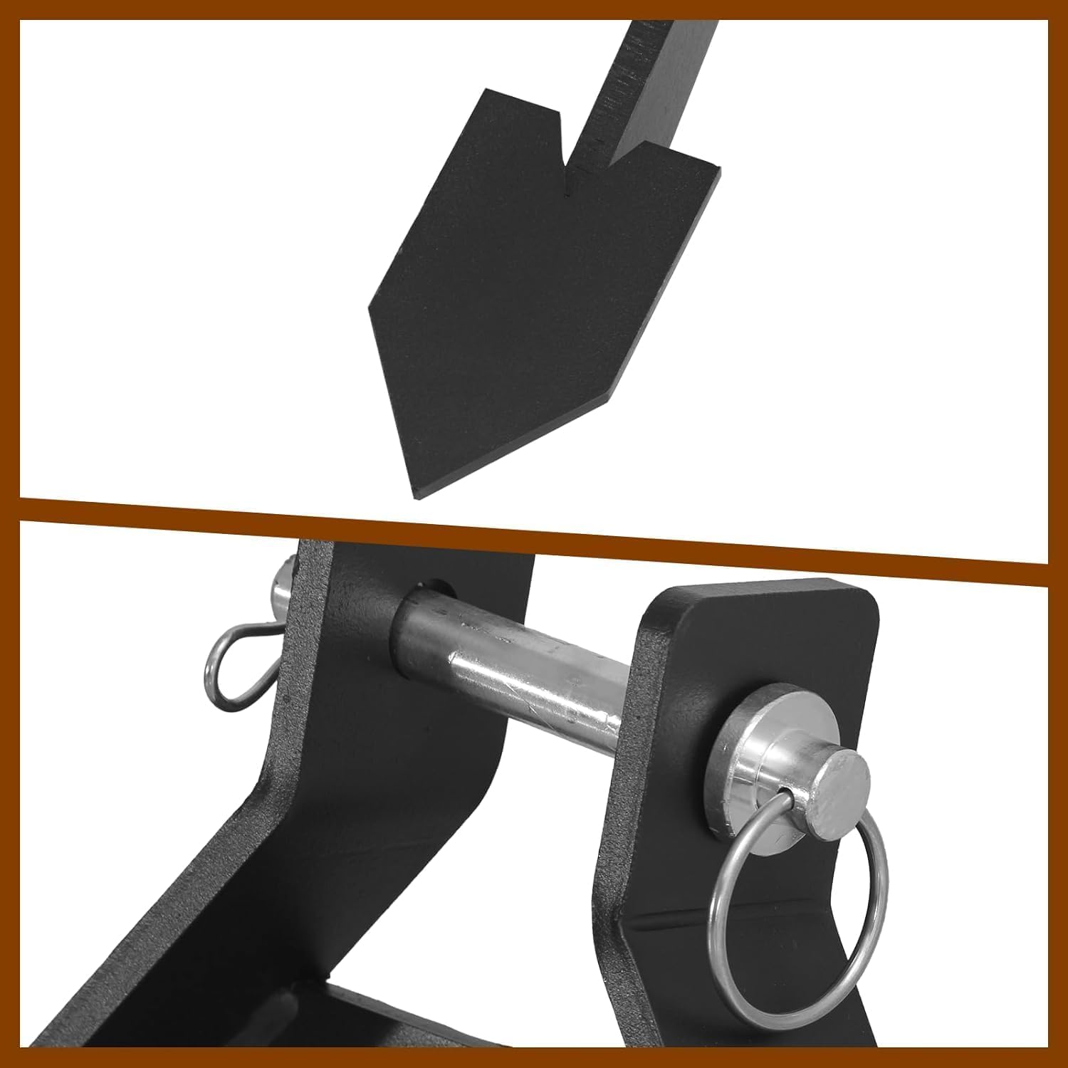 Upgraded Heavy Duty Middle Buster for Category 1 Tractors - 3 Point Quick Hitch Compatible Subsoiler for Potato Harvesting & Furrowing - Durable Steel Construction for Farm & Garden Use - Perfect for Tilling Soil, Planting Crops & Landscaping Projects