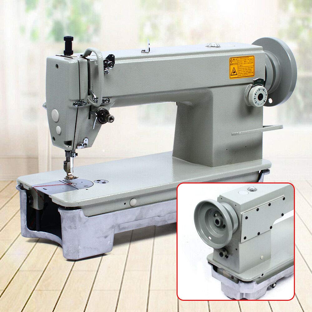 DENESTUS Heavy Duty Industrial Sewing Machine with LockStitch - Portable Upholstery Sewing Machine Head SM-6-9 (Head Only) - Perfect for Leather, Canvas & Heavy Fabrics - Ideal for Upholstery, Automotive & DIY Projects
