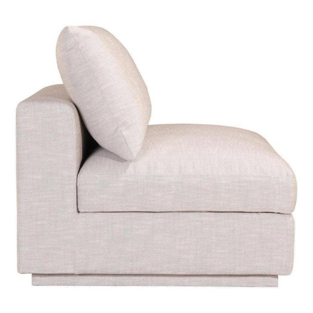 5-Piece Taupe Fabric Modular Sofa Set - Modern Sectional Couch for Living Room, Lounge & Family Room Comfort