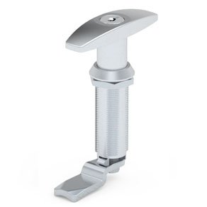 Black Coated T Handle Cam Lock for Enclosures, Cabinets, Desks, Generators & Storage Boxes - Secure Your Equipment with Durable Locking Solution (Ideal for Home, Office & Industrial Use)