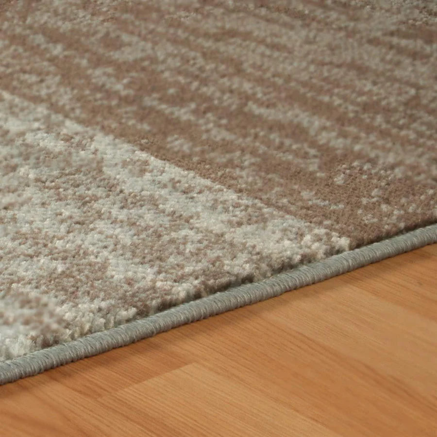 Rockwood Contemporary Geometric Patchwork Indoor Area Rug or Runner - Modern Home Decor for Living Room, Bedroom, and Hallway