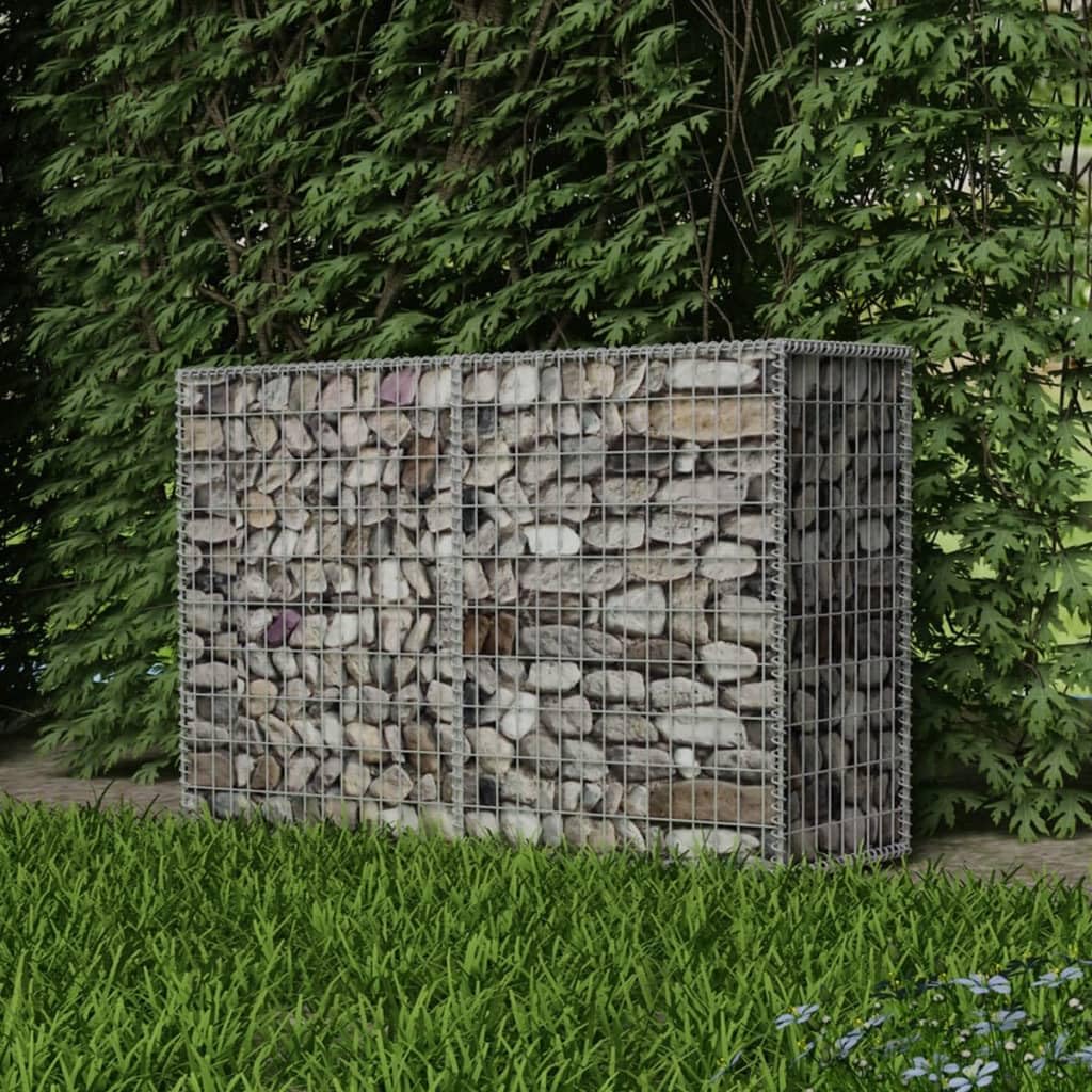 Heavy Duty Galvanized Steel Gabion Basket 150x50x100cm - Stone Filled Wire Mesh for Retaining Walls, Landscaping & Erosion Control