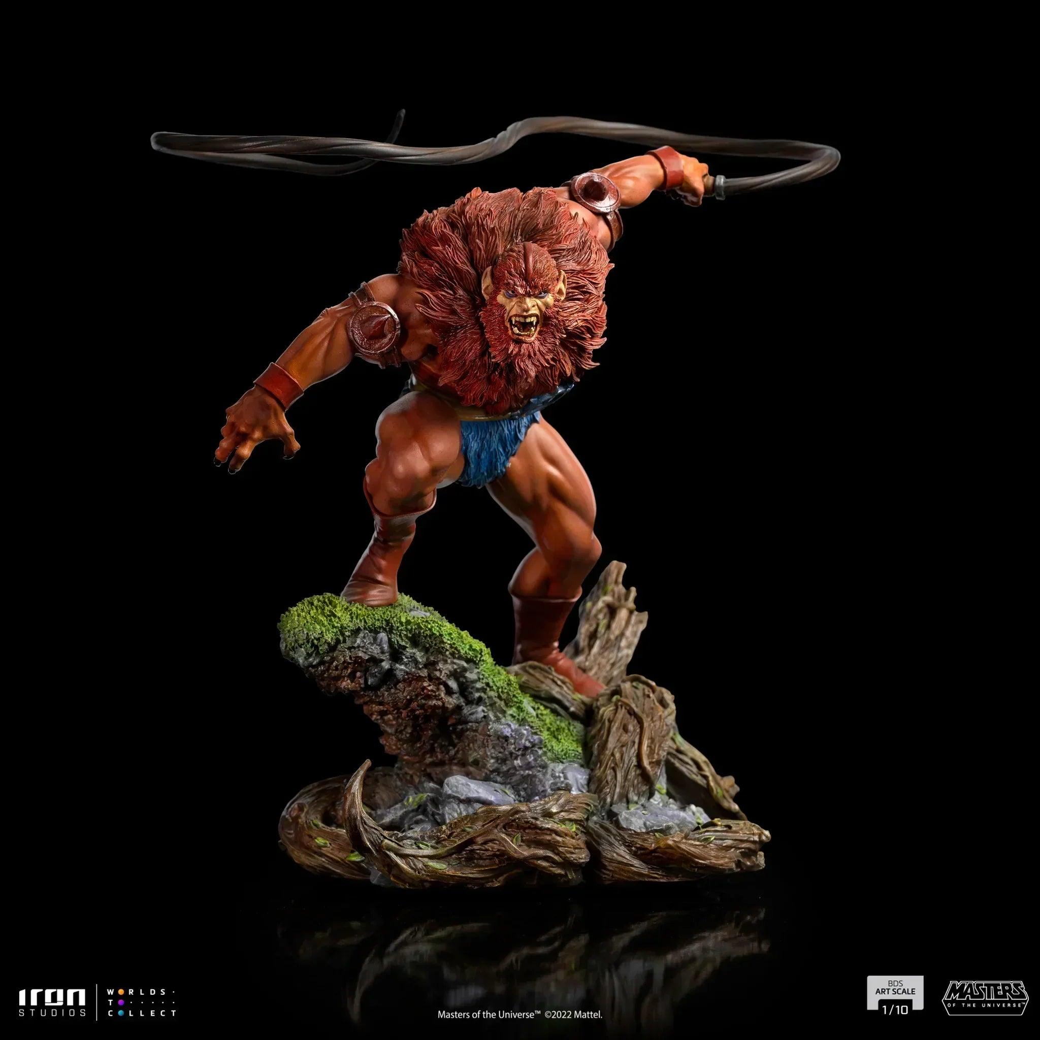 Iron Studios Masters of the Universe Beast Man BDS Art Scale 1/10 Statue - Collectible Action Figure for Display & Home Decor