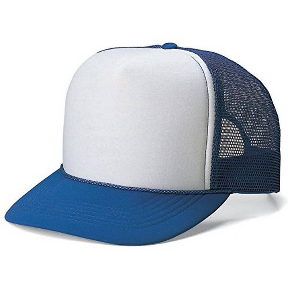 Breathable Trucker Mesh Cap for Summer - Neon Orange | Adjustable Snapback Hat for Outdoor, Sports & Casual Wear