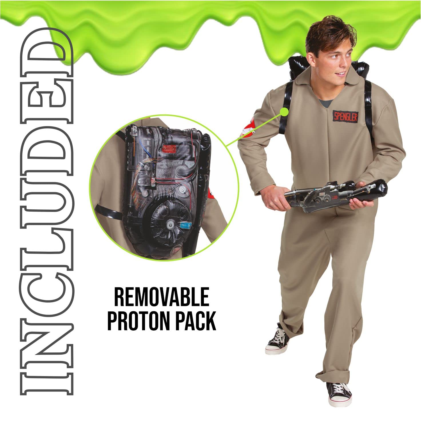 Ghostbusters Afterlife Adult Men's Halloween Costume - Officially Licensed Movie Replica for Cosplay & Halloween Parties