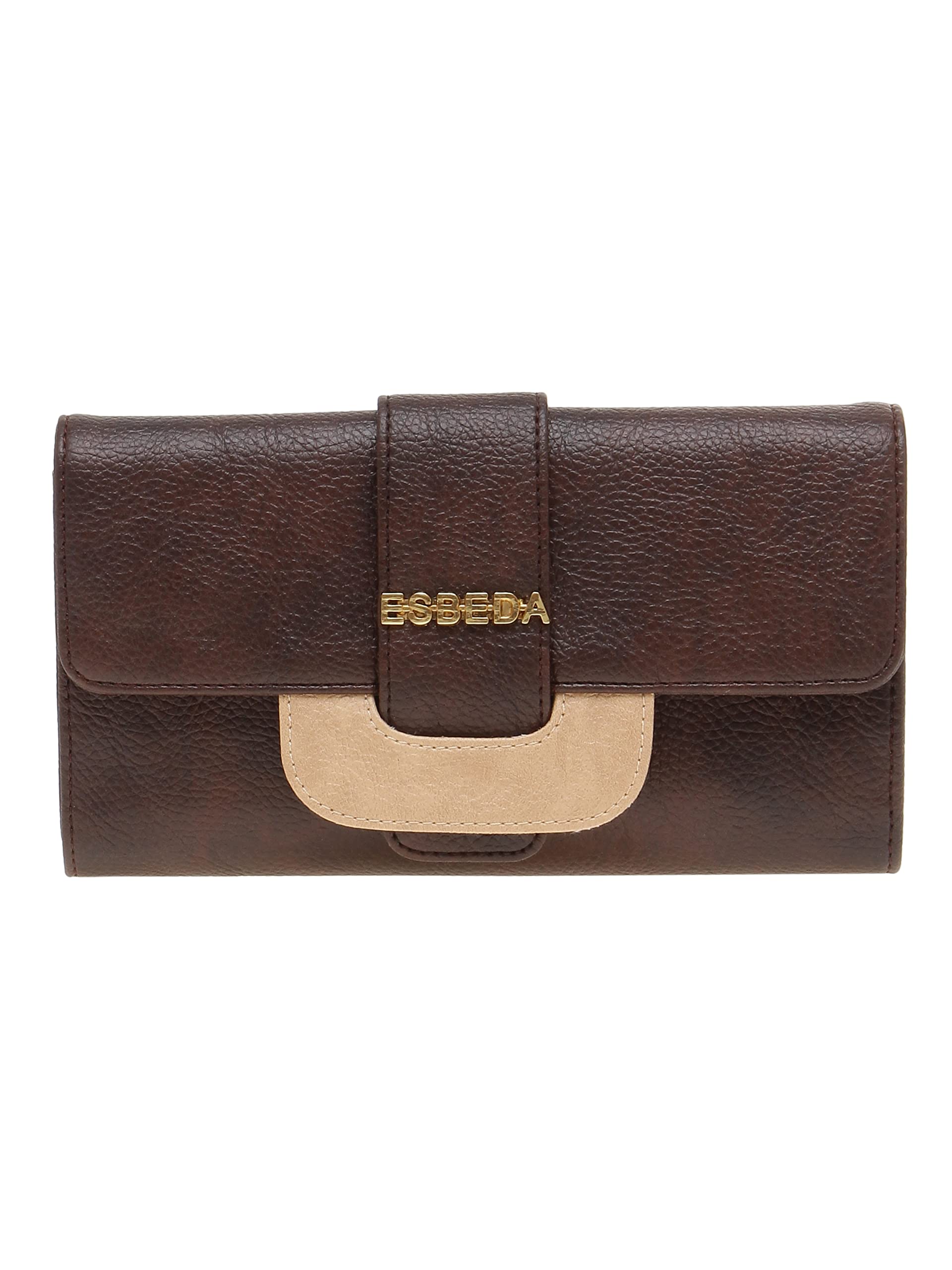 ESBEDA Genuine PU Leather Women's Wallet - Slim RFID Blocking Bifold Wallet with Multiple Card Slots, Perfect for Everyday Use & Travel