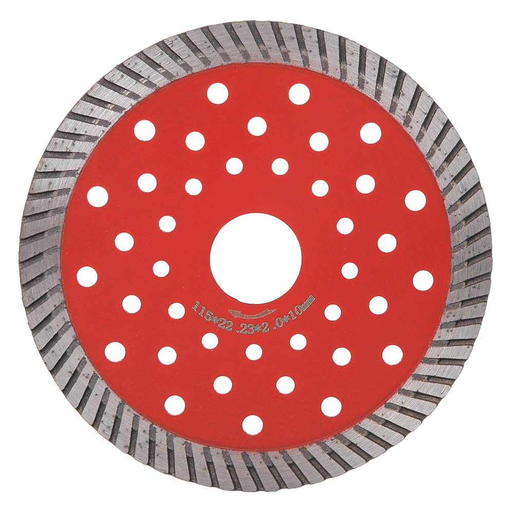 Premium 115mm Diamond Saw Blade for Angle Grinder - Thin Kerf Circular Cutting Wheel for Stone, Ceramic & Marble - Multi-Purpose Grinder Accessory (Perfect for Tile Cutting, Masonry Work & DIY Projects)