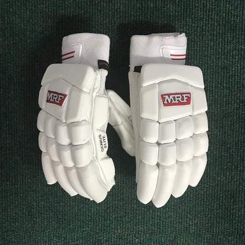Premium MRF Elite Sheep Leather Cricket Batting Gloves for Right-Handed Players - Perfect for Professional Matches & Training Sessions