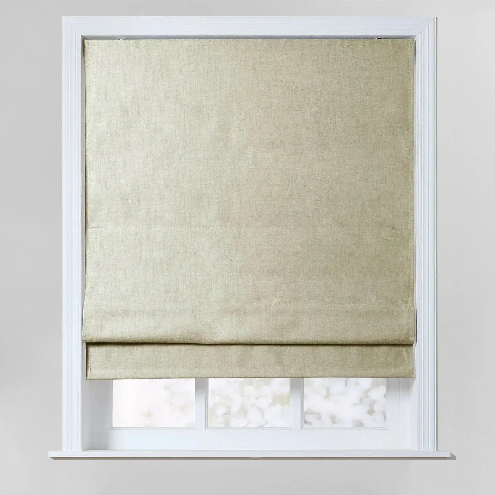 Birkin Velvet Roman Shades for Windows - Blackout Curtains for Bedroom & Living Room - Elegant Home Decor & Light Control
