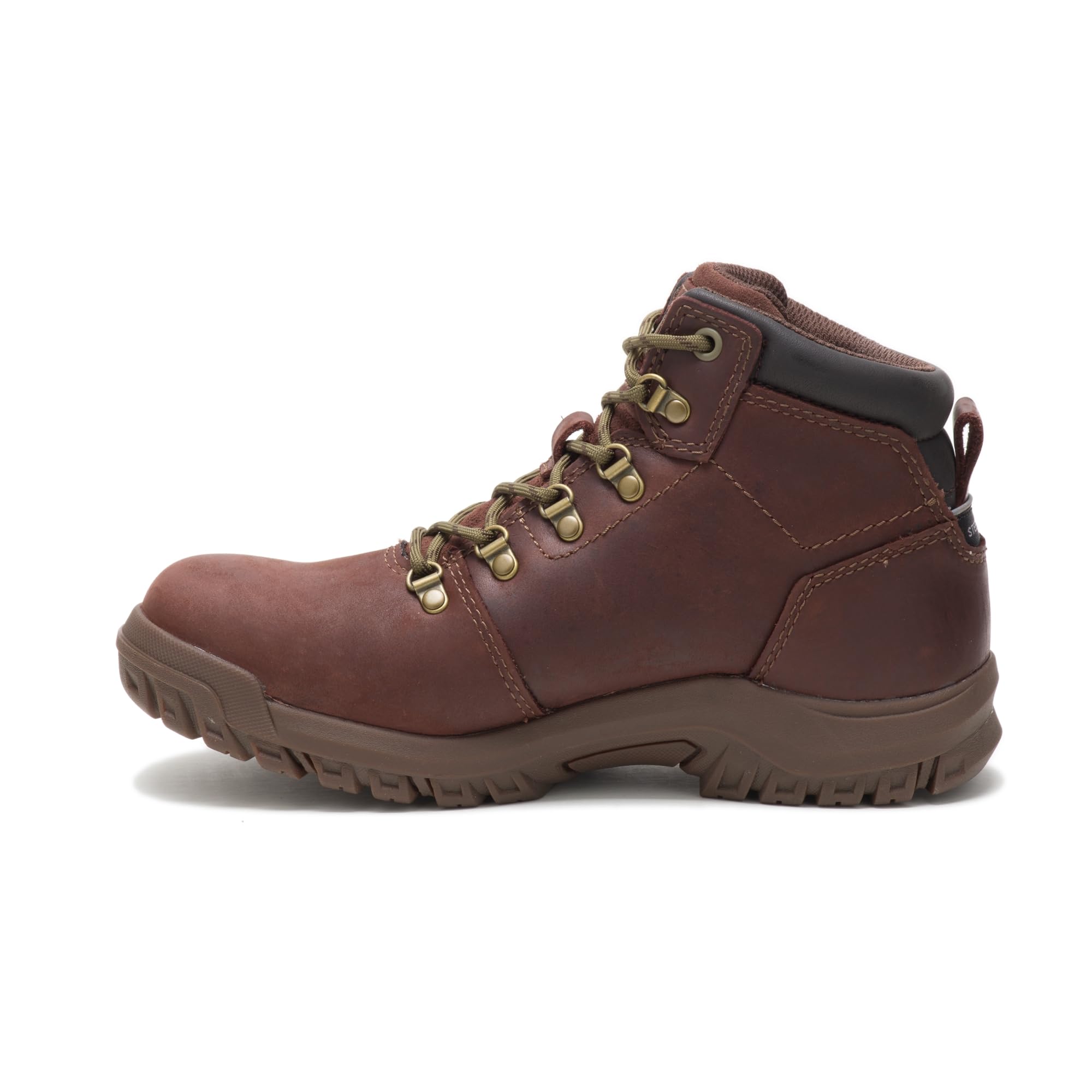 CAT Women's Mae Waterproof Steel Toe Work Boots - Safety Shoes for Construction, Warehouse & Outdoor Work - Slip Resistant & Comfortable for All-Day Wear