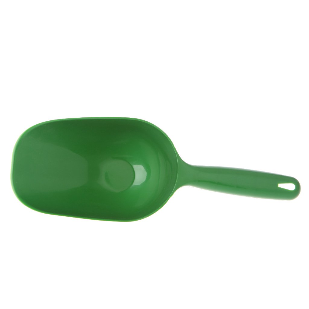 **Multifunctional Green Plastic Garden Spoon - Durable Digging Tool for Planting, Transplanting & Soil Scooping - Ideal for Gardening, Potting & Outdoor Landscaping**