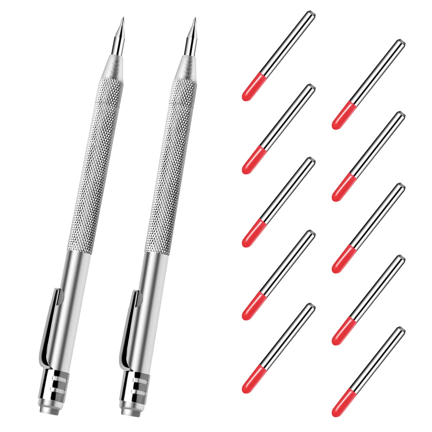 Tungsten Carbide Scriber Tool - Metal Etching Pen for Sheet Metal, Glass, Ceramics | Durable Precision Marking for DIY, Jewelry Making & Automotive Work