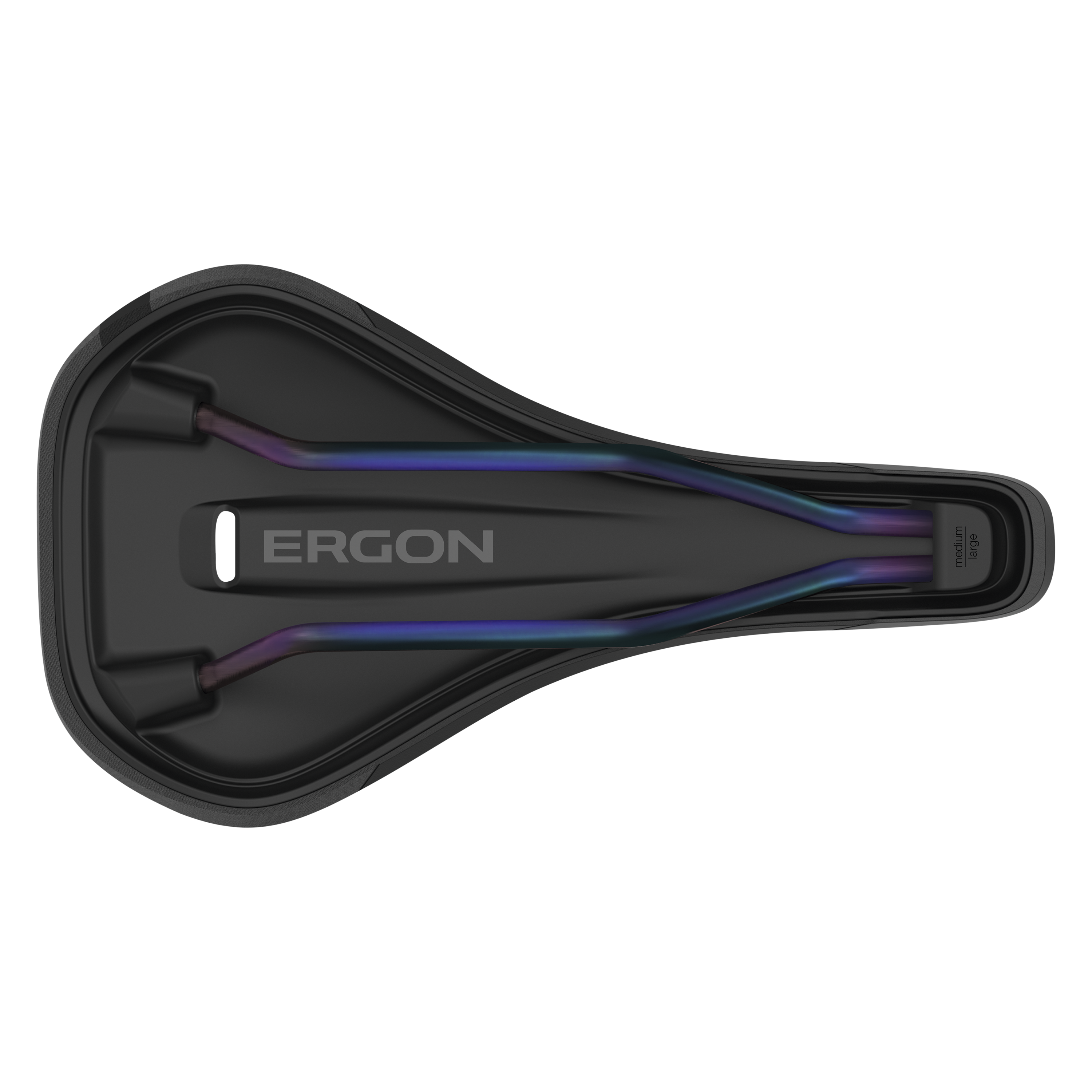 Ergon SM Enduro Comp Men's Mountain Bike Saddle - Lightweight & Durable Cycling Seat for Trail & Enduro Riding - Perfect for Long-Distance Mountain Biking & Off-Road Adventures