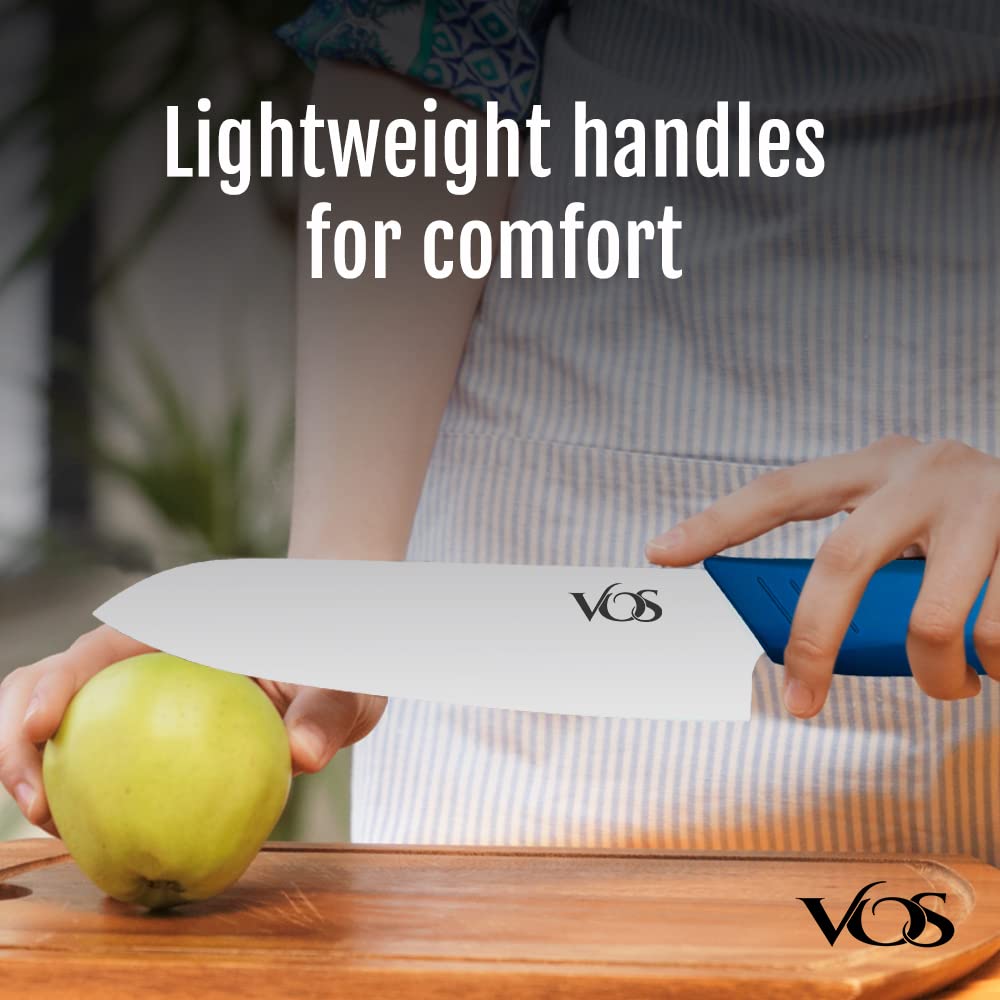 Vos Premium Ceramic Knife Set - 4