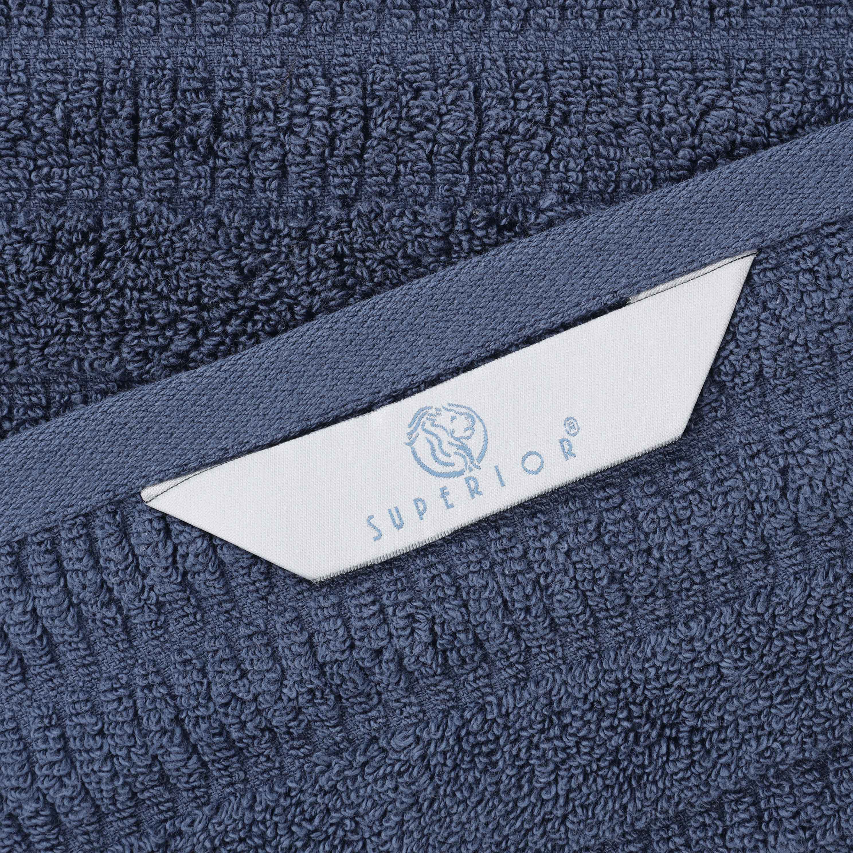 Premium Mika Smart Twist Cotton Bath Sheets - Ultra Soft & Absorbent, Set of 2 (Grey) - Luxury Spa & Bathroom Essentials for Hotels & Home Use