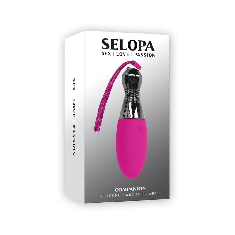 Selopa USB Egg Vibrator - Pink Rechargeable Mini Massager for Women, Perfect for Sensual Pleasure & Relaxation at Home or Travel