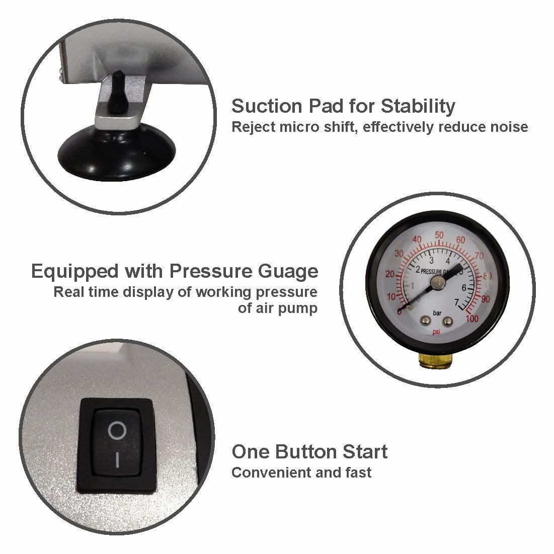 Mini Air Compressor for Airbrushing - Portable & Quiet Airbrush Kit for Makeup, Cake Decorating, Tattoo, Face & Body Painting - AS18-2 Model | Perfect for Artists, Bakers & Cosmetic Professionals