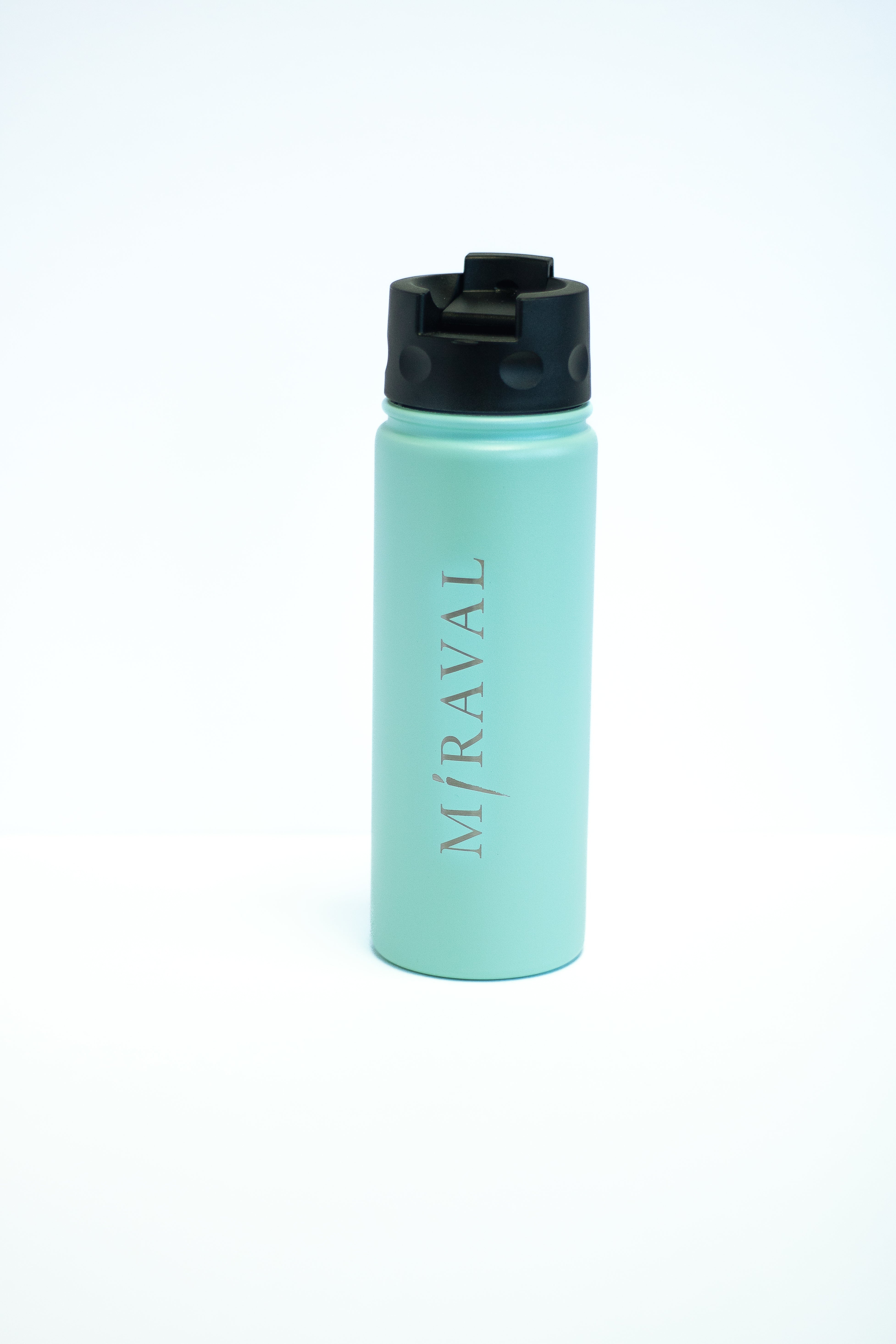 Miraval Flip Lid Water Bottle - Leakproof & Insulated Stainless Steel Bottle for Gym, Hiking, Travel & Everyday Use