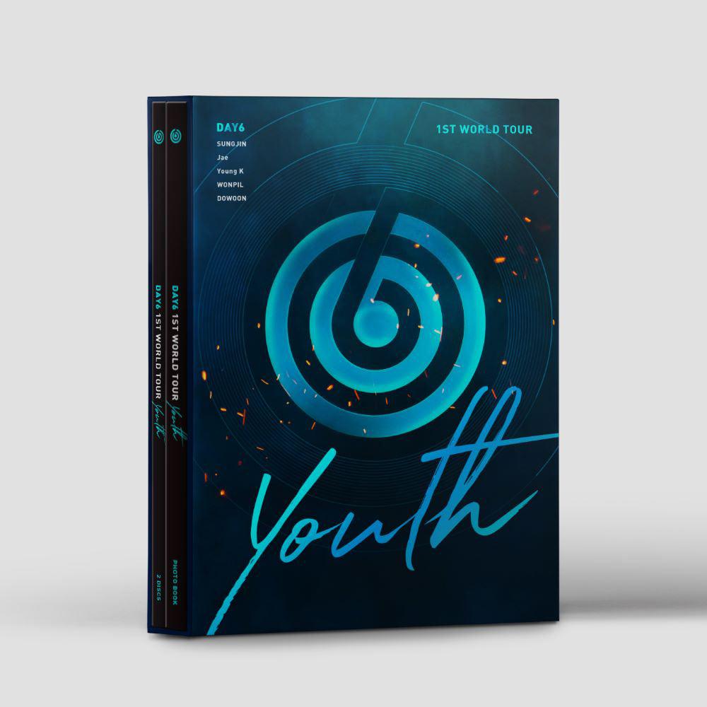 DAY6 '1ST WORLD TOUR YOUTH' Concert DVD - Exclusive Live Performance, K-pop Music DVD Collection for Fans, Perfect for Home Entertainment and Gift Giving
