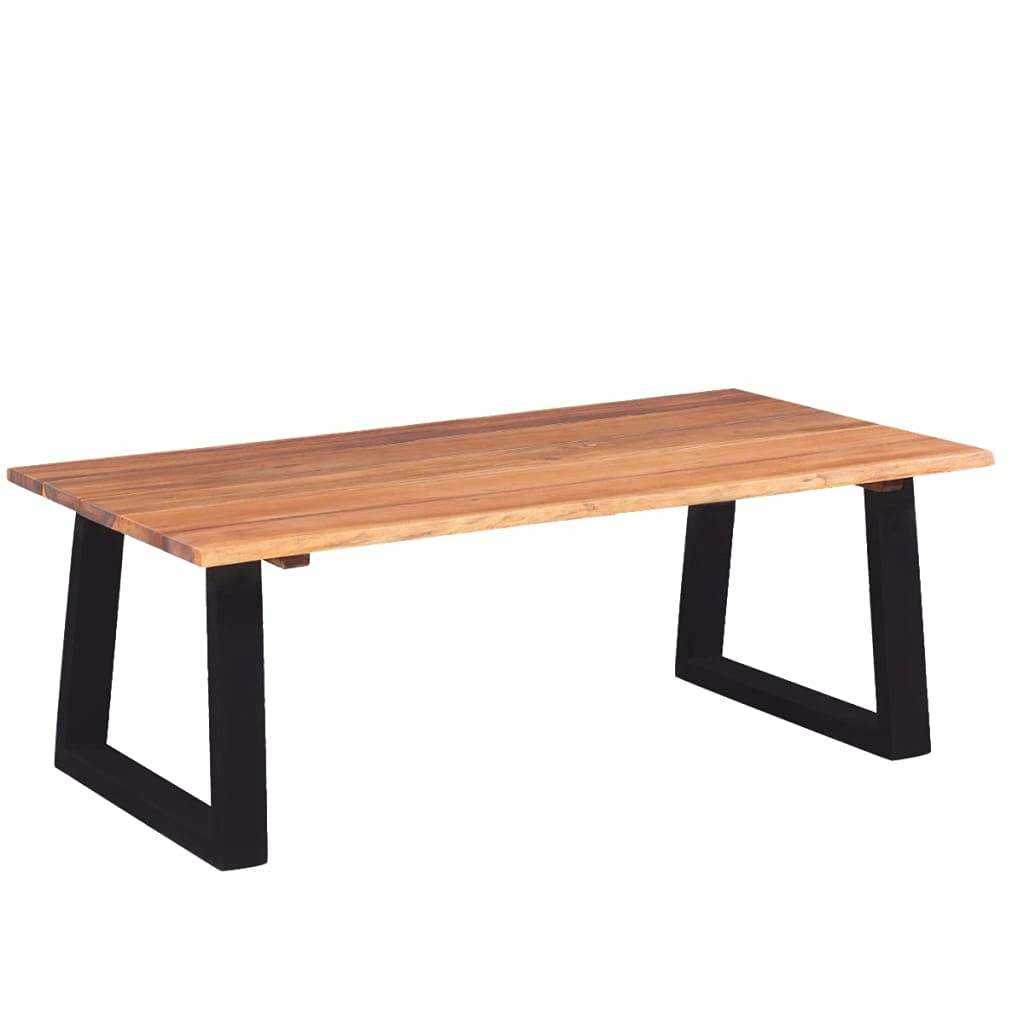 Modern Acacia Wood Coffee Table 43.3