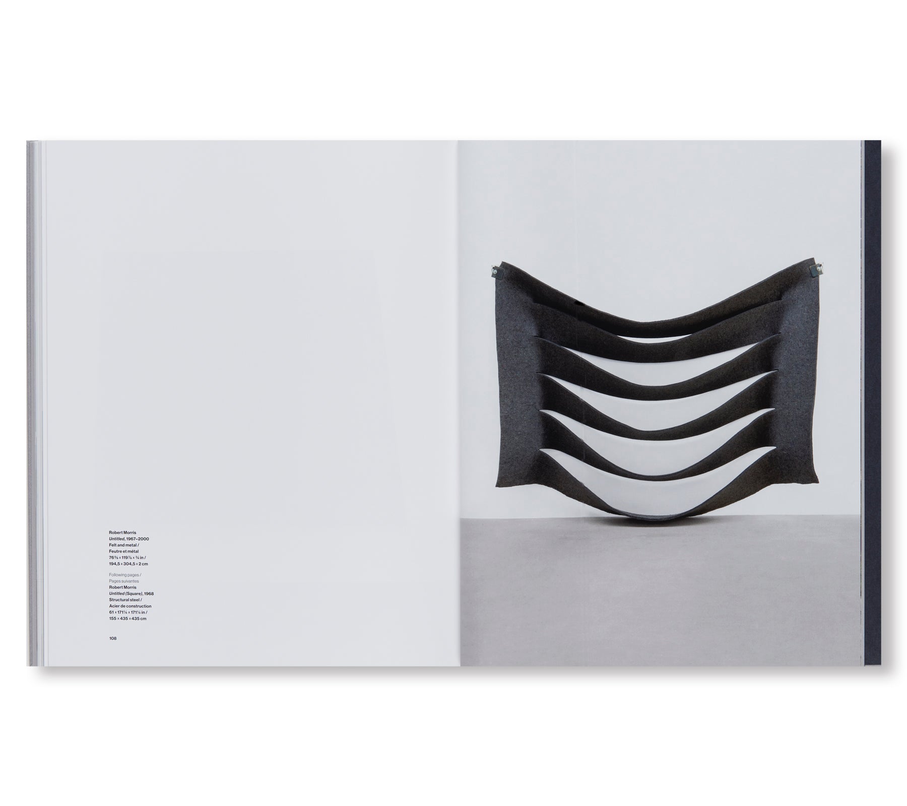 MONUMENTAL MINIMAL Art Book: Works by Carl Andre, Dan Flavin, Donald Judd, Sol Lewitt, Robert Mangold & Robert Morris | Modern Art Collection for Home Decor & Office Display