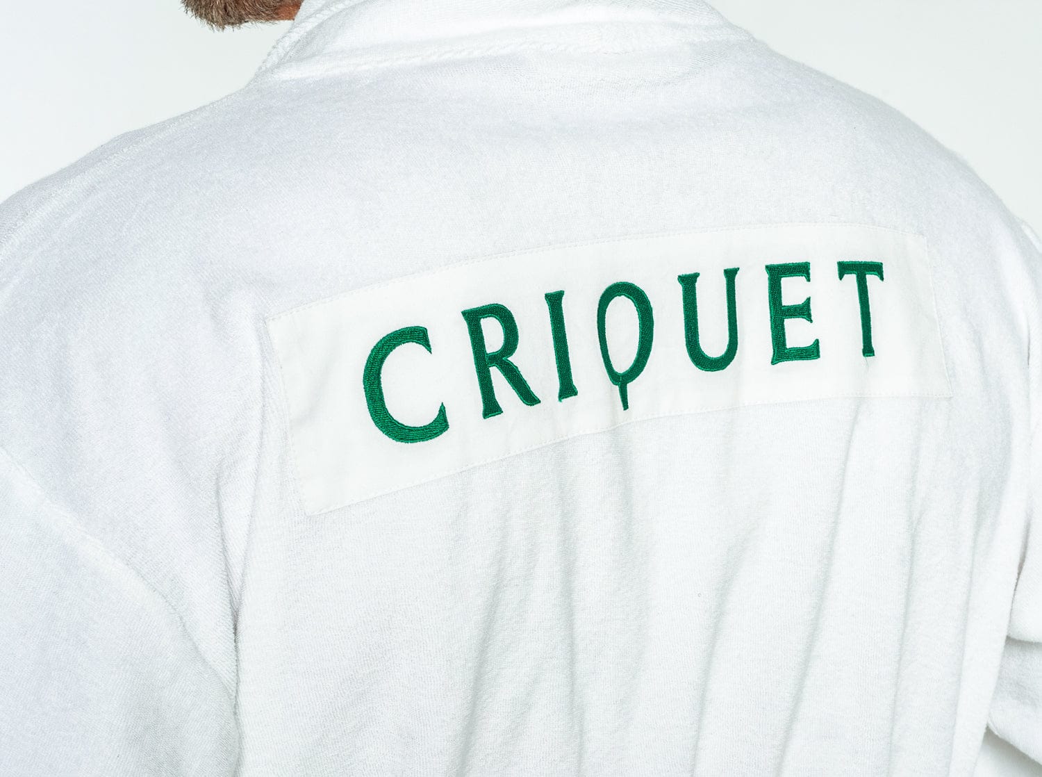 Limited Edition Terrycloth Caddiemaster Robe - Premium White Bathrobe for Spa, Golf & Luxury Home Relaxation
