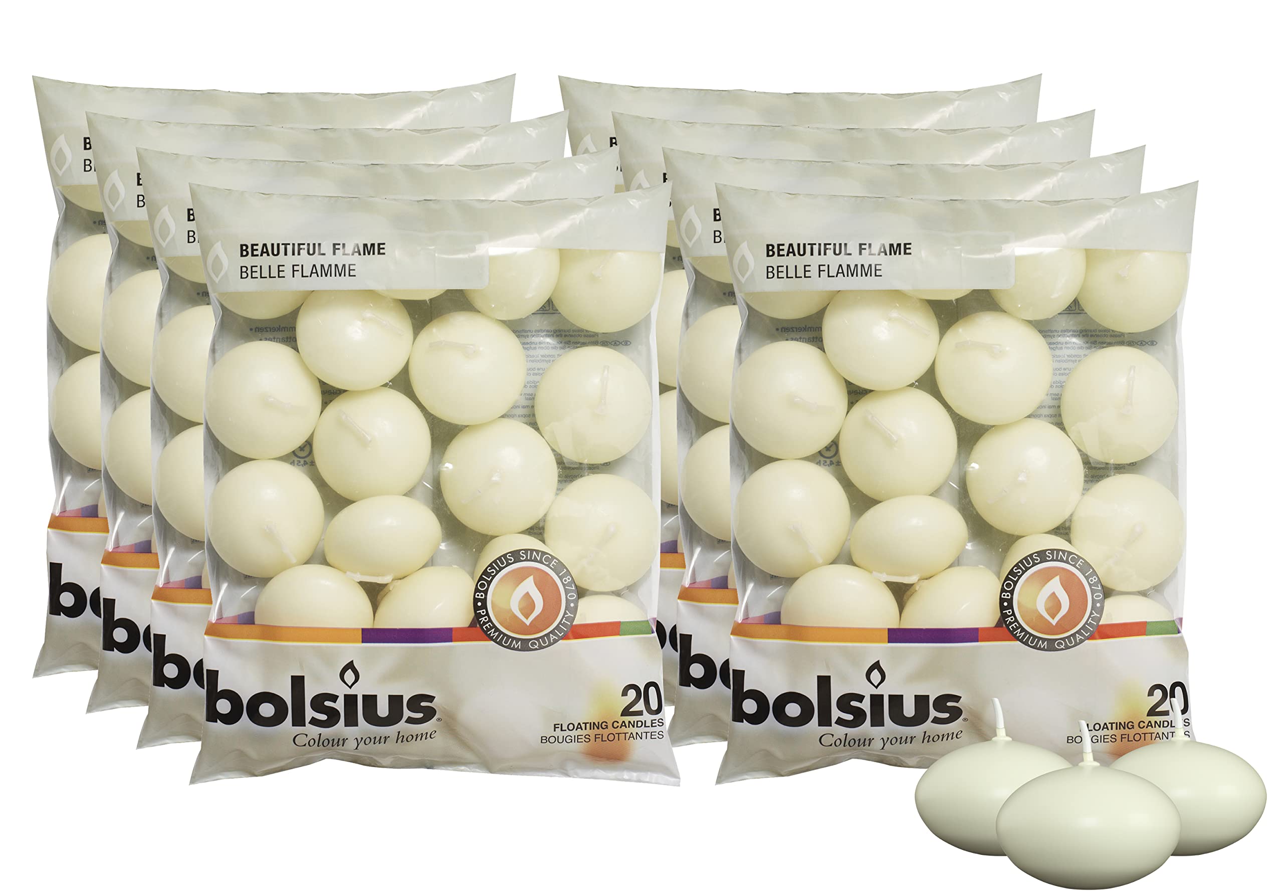 Bolsius Unscented 1.75