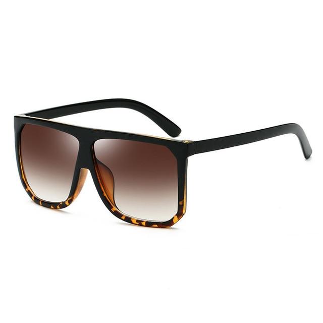 Square Oversized Sunglasses for Women & Men - UV Protection, Fashionable & Trendy - Perfect for Beach, Driving & Outdoor Activities