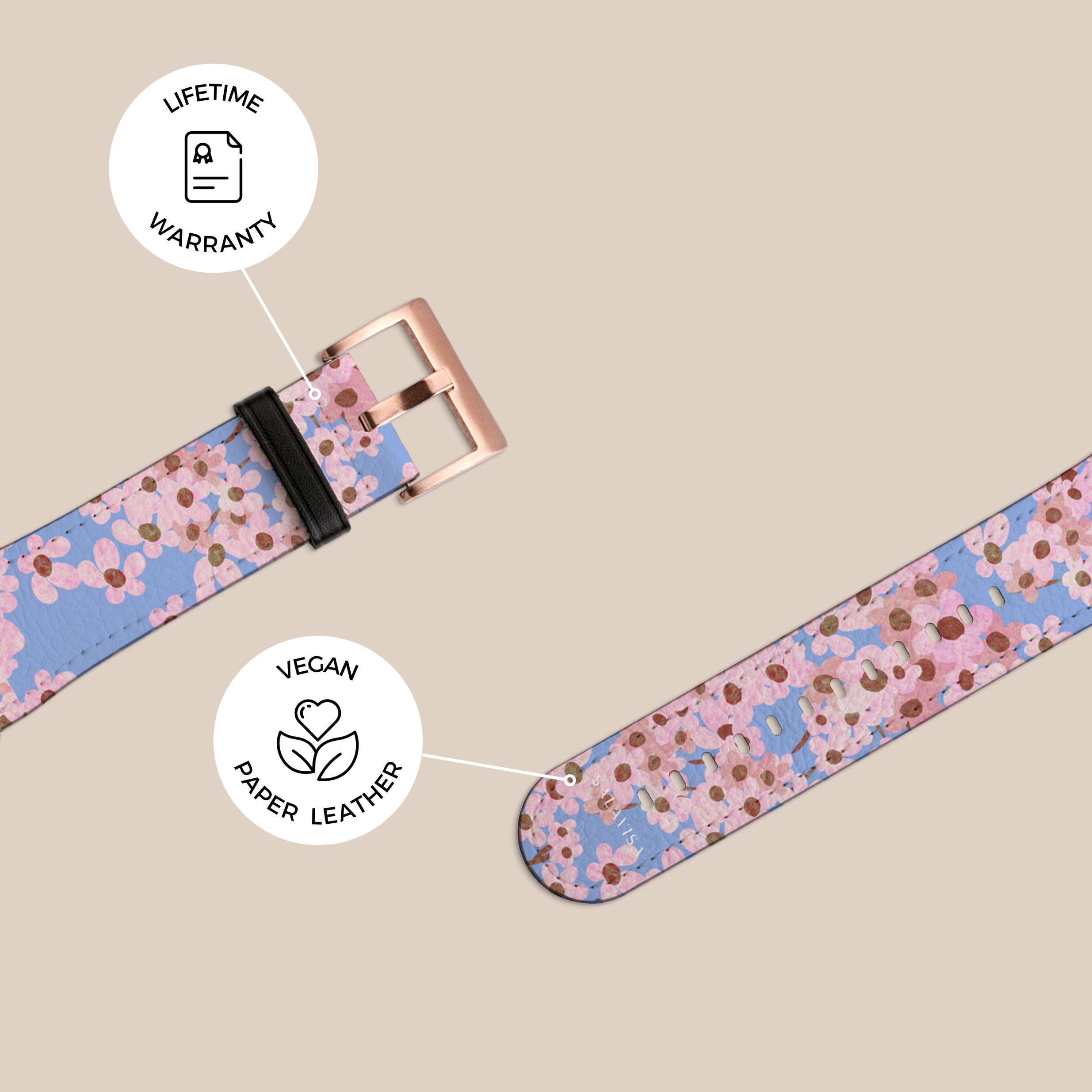 Ditsy Galaxy Watch Band for Women & Men - Stylish & Comfortable Summer Watch Strap for Samsung Galaxy Watch - Perfect for Outdoor Activities, Workouts & Everyday Wear