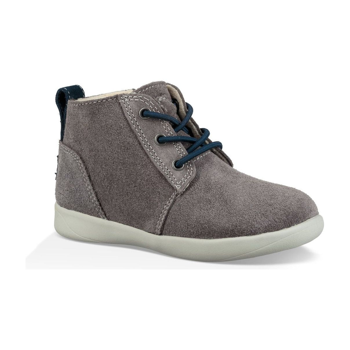UGG Toddler's Kristjan Chukka Boots - Charcoal Suede Winter Shoes for Boys & Girls | Warm & Comfortable Kids Snow Boots for Outdoor Play & Cold Weather