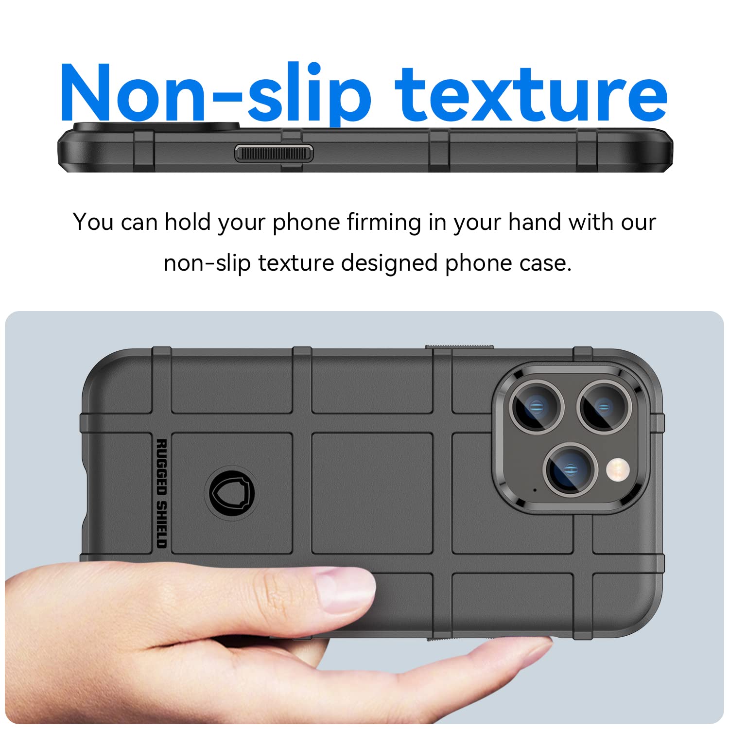 Military-Grade Shockproof Slim Fit iPhone 13 Pro Max Case (6.7