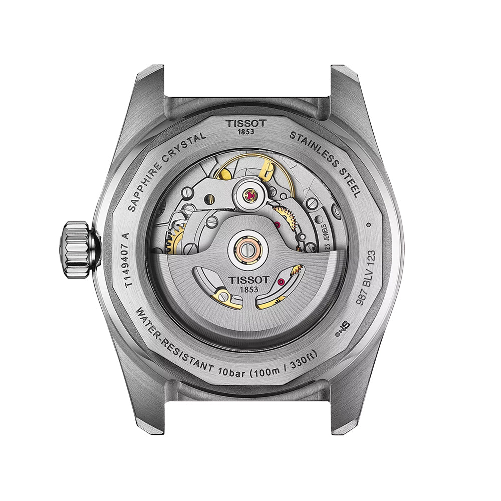 PR516 Powermatic 80 Automatic Watch - 38mm Dual Tone Stainless Steel Bracelet with White Dial - Perfect for Business, Casual & Formal Occasions
