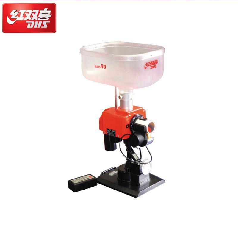 DHS Rainbow Mini Table Tennis Robot - Automatic Ping Pong Trainer for Home & Office Practice | Perfect for Solo Training, Family Fun & Professional Skills Improvement