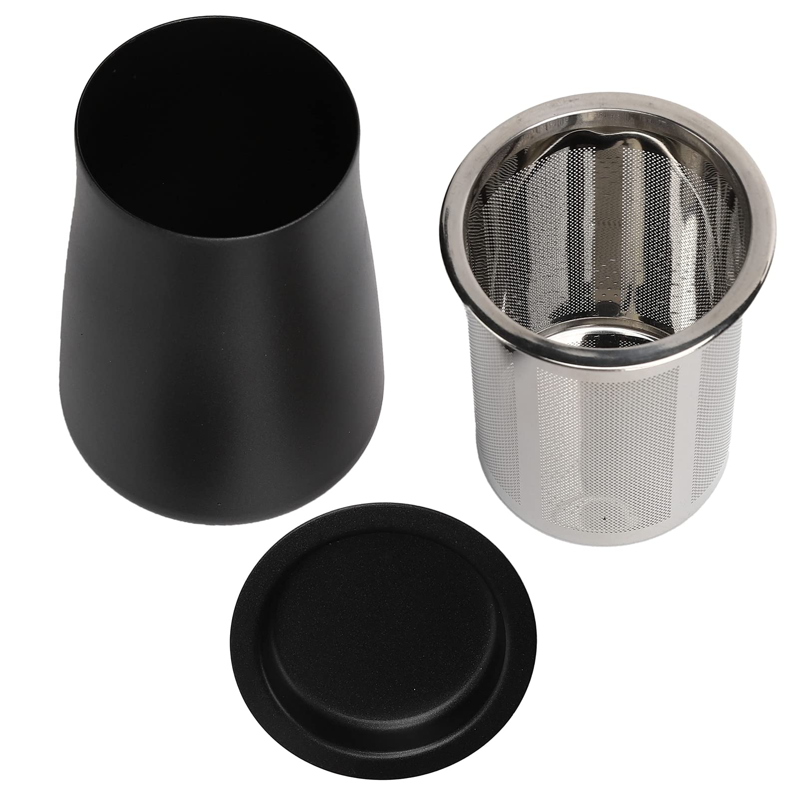 Premium Stainless Steel Coffee Filter Container - Fine Mesh Powder Sieve for Measuring & Weighing Coffee Beans - Perfect for Home Brewing, Barista Use & Coffee Shop Preparation