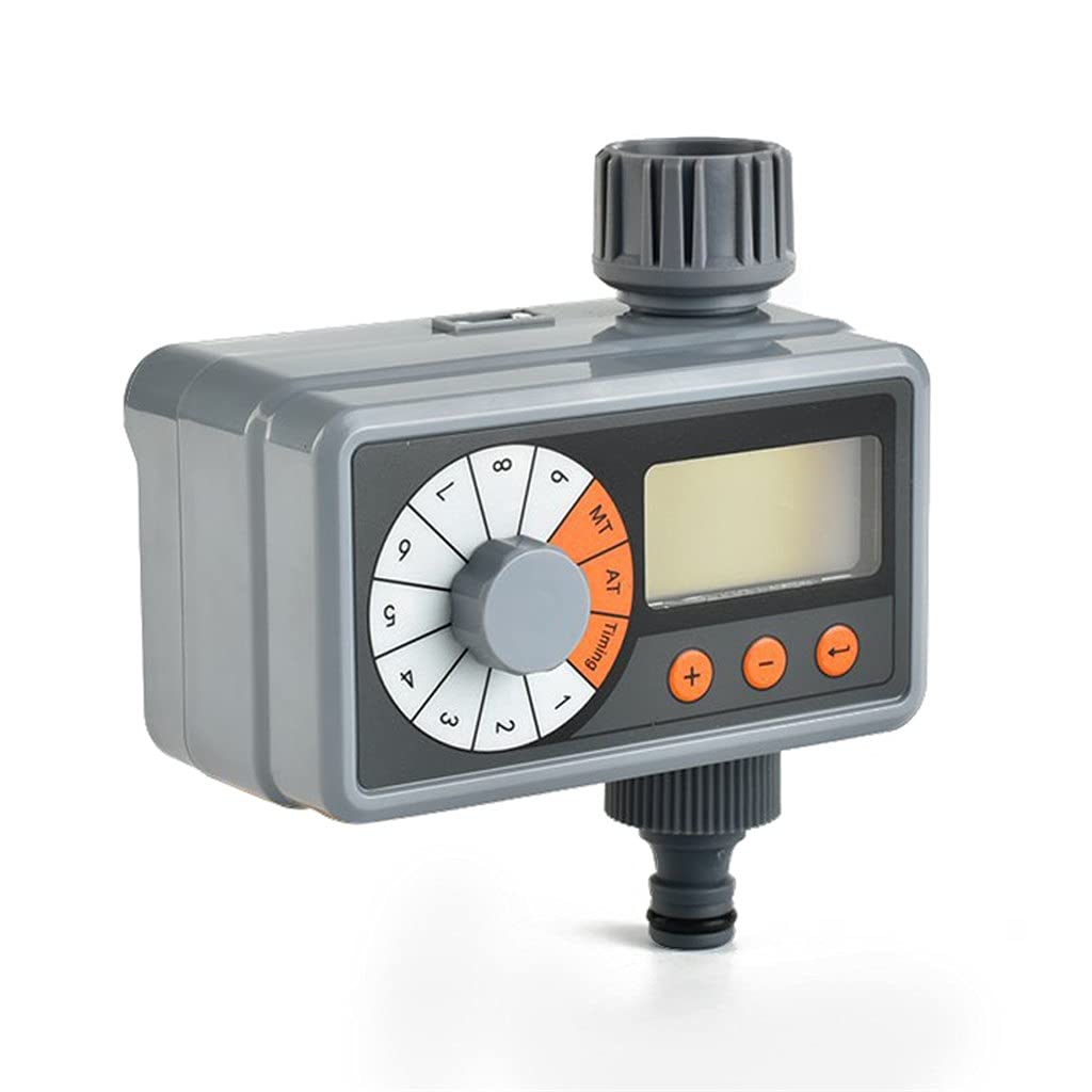 Smart Digital LCD Garden Irrigation Controller - Automatic Water Timer for Plants, Water Saving Device for Efficient Lawn & Garden Watering - Perfect for Home, Greenhouse & Outdoor Landscaping