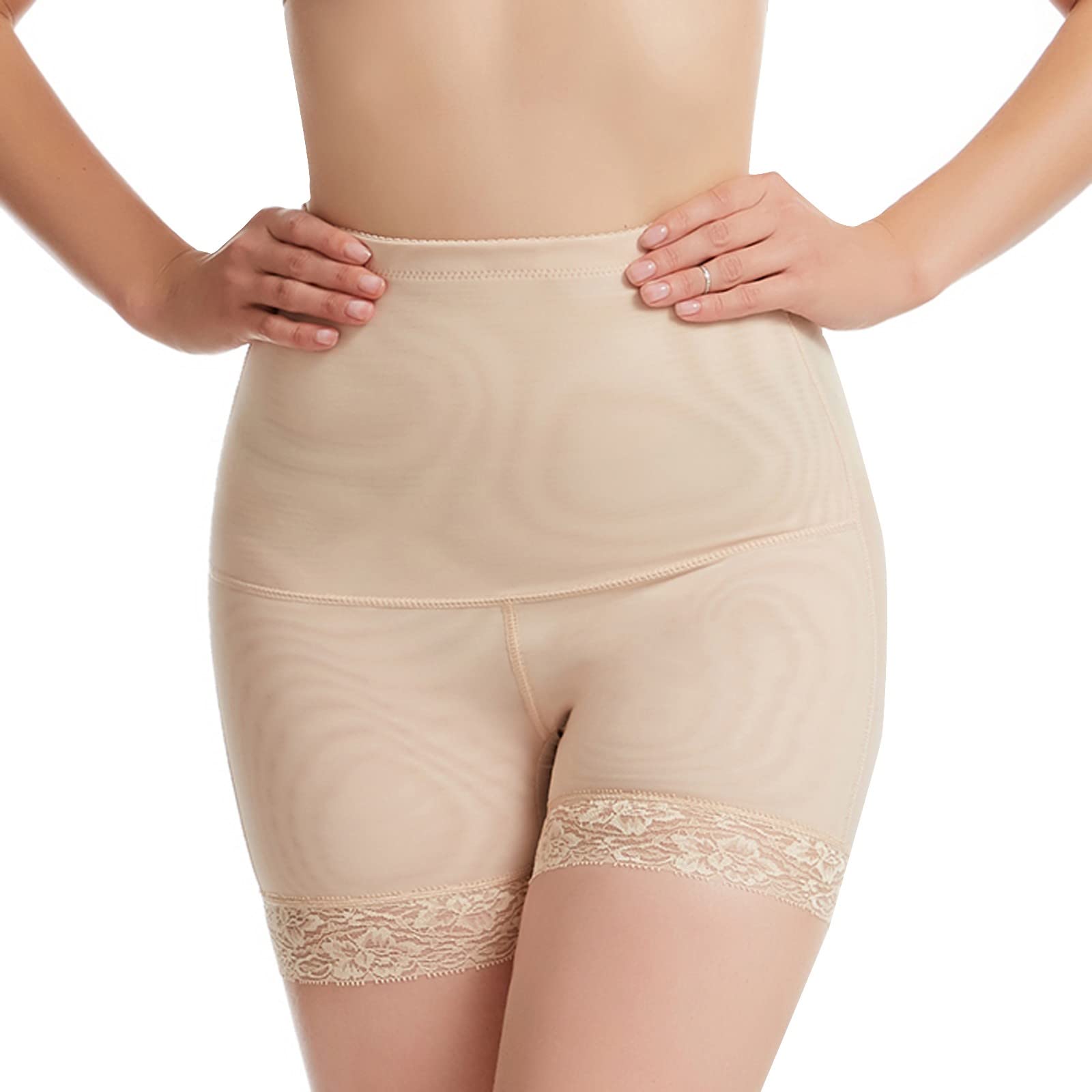Women's Shapewear with Butt Lifter - Corset Patch Underwear Shorts for Tummy Control & Lace Butt Enhancement | Perfect for Workout, Daily Wear & Special Occasions