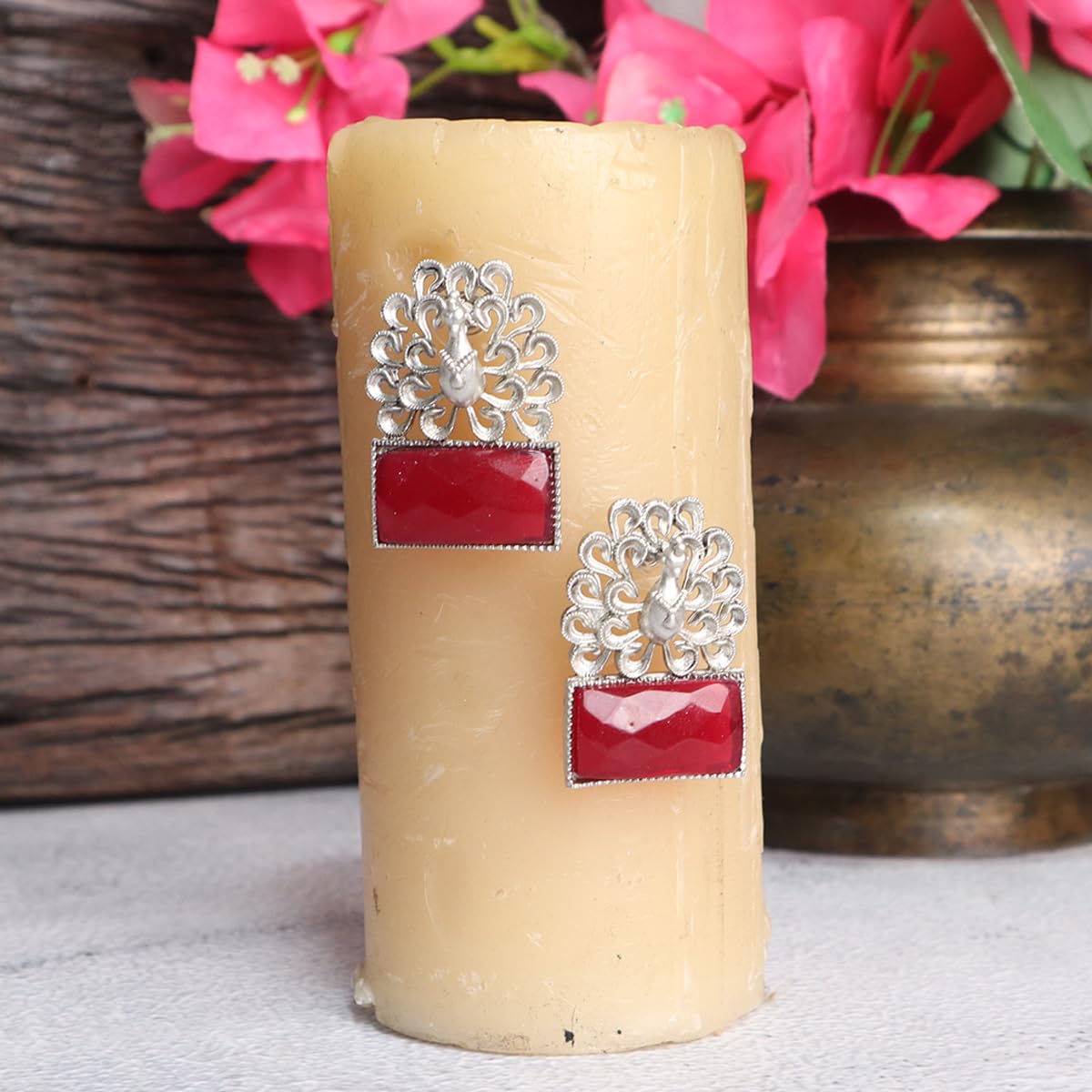 Stylish Peacock Earrings for Women & Girls | Fashion Artificial Jewelry for Birthday & Anniversary Gifts | Perfect for Parties, Weddings & Special Occasions