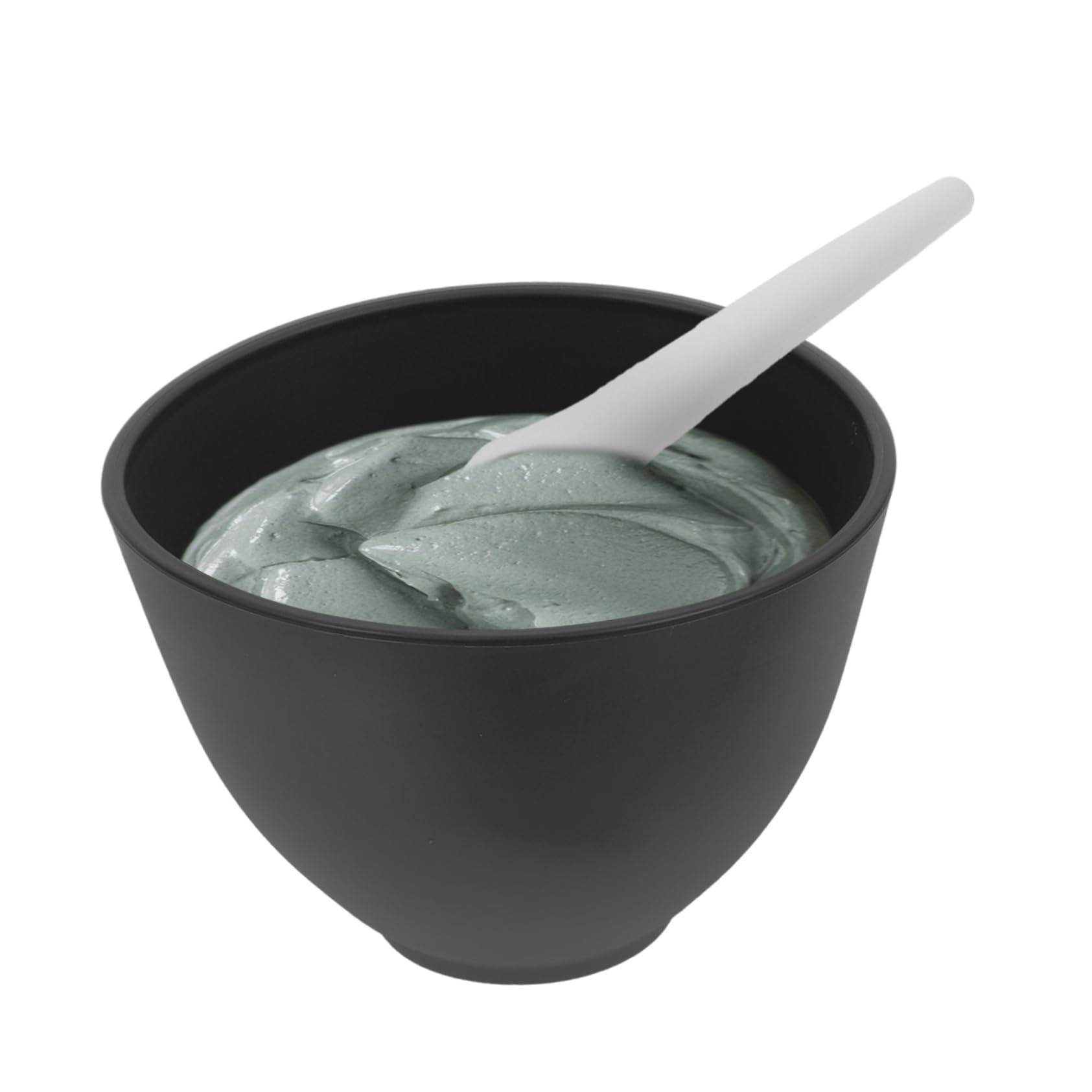 1 Set Black PP Silicone Facial Mask Mixing Bowl - DIY Skin Care Blender for Peel Off Masks, Facemask Application & Skincare Routine - Perfect for At-Home Spa, Beauty Treatments & Professional Salon Use