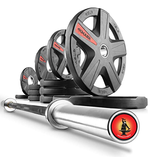 12) Bar & 155 lb Weight Set
